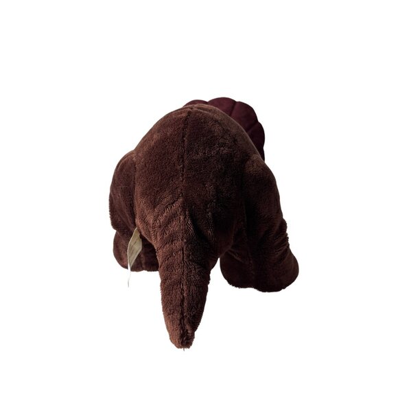 Kohls Cares Plush Brown Triceratops Dinosaur Stuffed Animal 15 inches X 9 inches - Picture 3 of 6